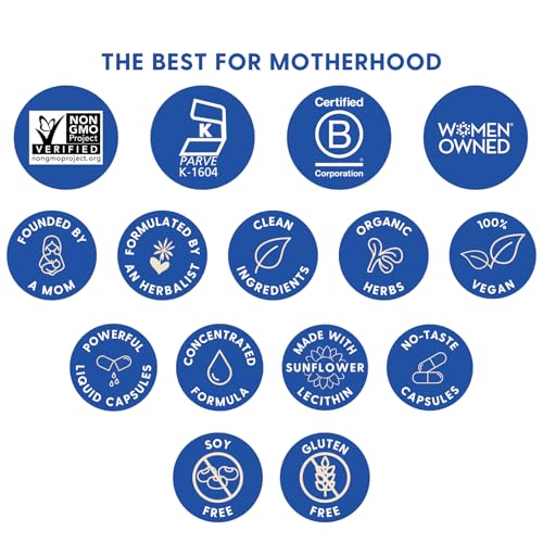 Motherlove More Milk Plus (120 Capsule Value Size) Fenugreek-Based Lactation Supplement β Organic Herbal, Vegan, Non-GMO