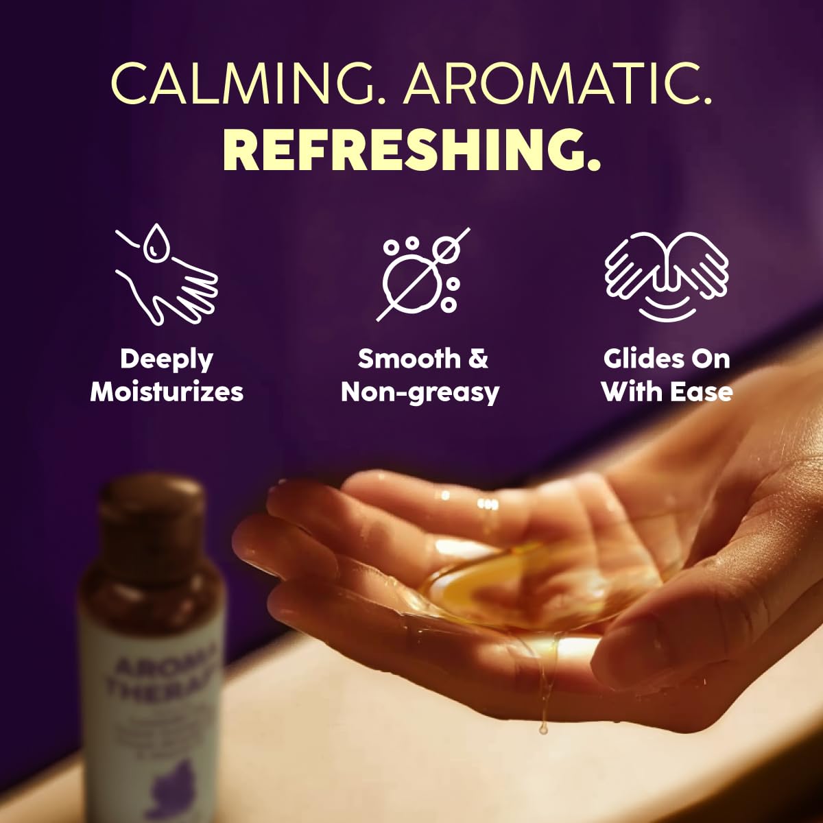 KUKKA Aromatherapy Massage Oil โ Massage Therapy & Sore Muscles | 3.4 Fl Oz