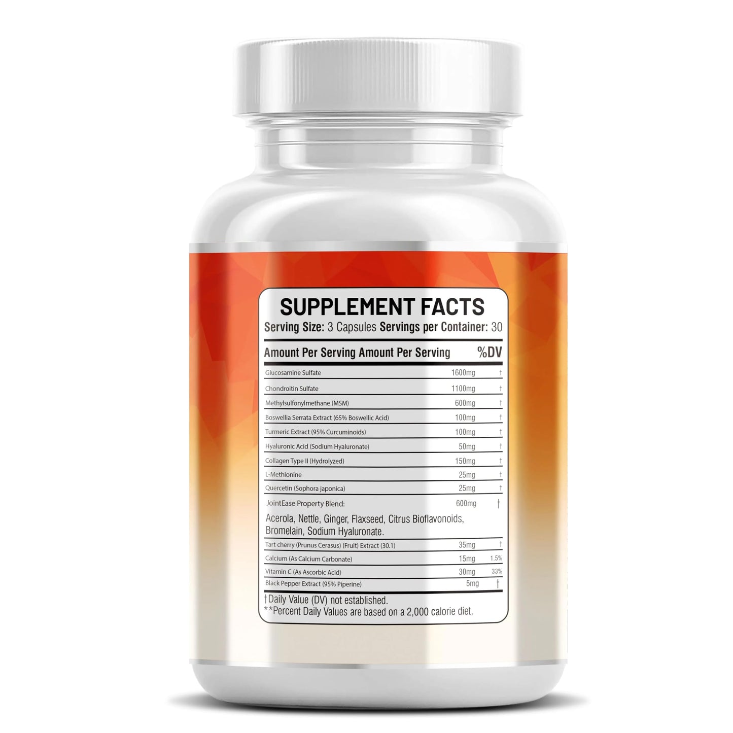 Kun Shafi JointEase โ Glucosamine Chondroitin MSM with Hyaluronic Acid (90 ct)