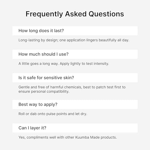 Kuumba Made Vanilla Bean Fragrance Oil 0.5 fl oz (15 ml) โ Alcohol Free