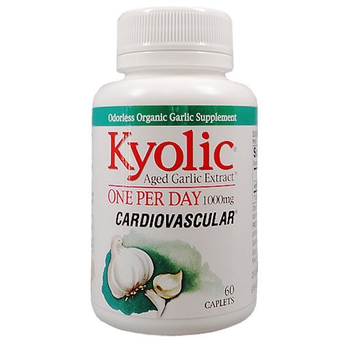 Kyolic Aged Garlic Extract One Per Day โ 60 Caplets, 1000 mg