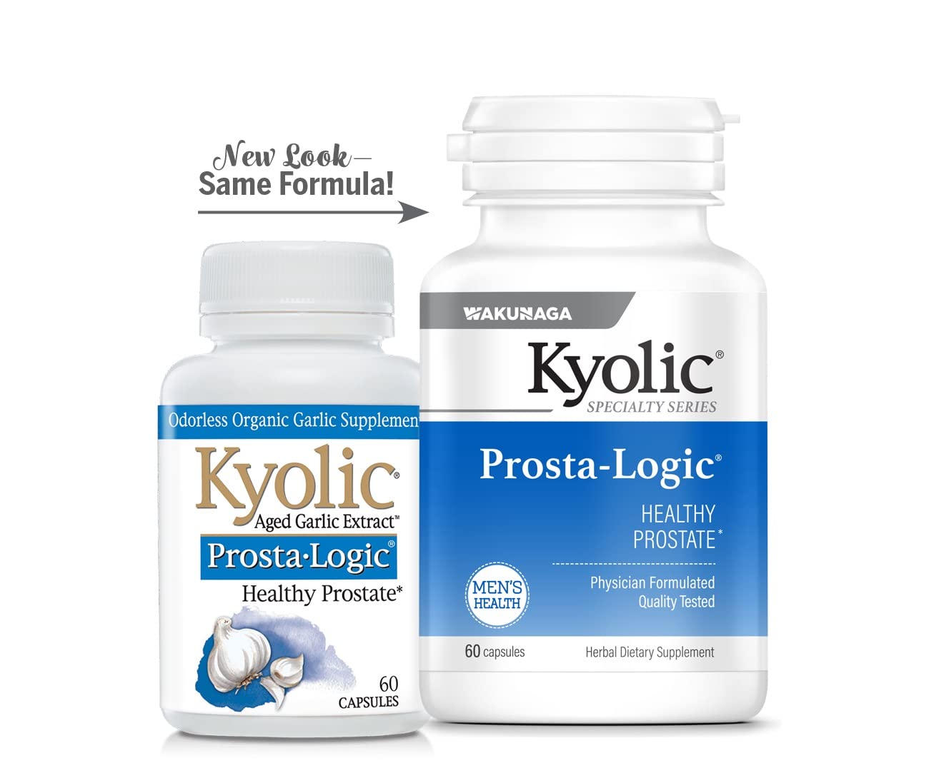 Kyolic Specialty Series Prosta-Logic, Healthy Prostrate*, 60 Capsules