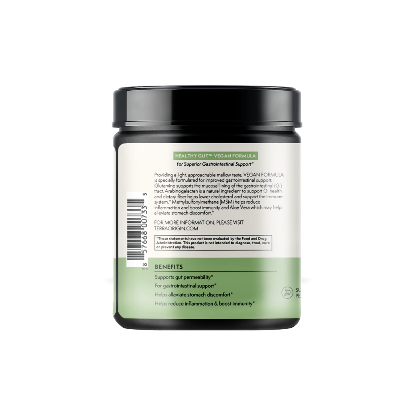 Healthy Gut Vegan Formula with L-Glutamine โ Supports Gut Health & Immunity