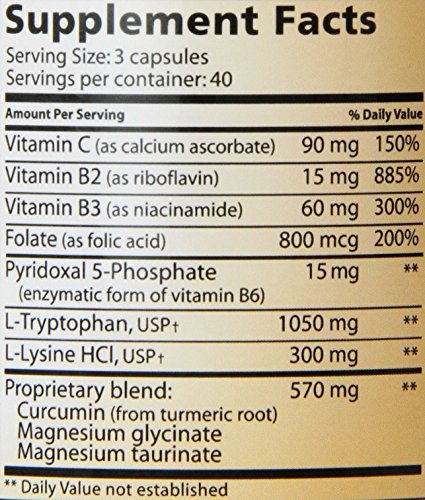 Lidtke Technologies L-Tryptophan Complete Capsules โ 120 Count