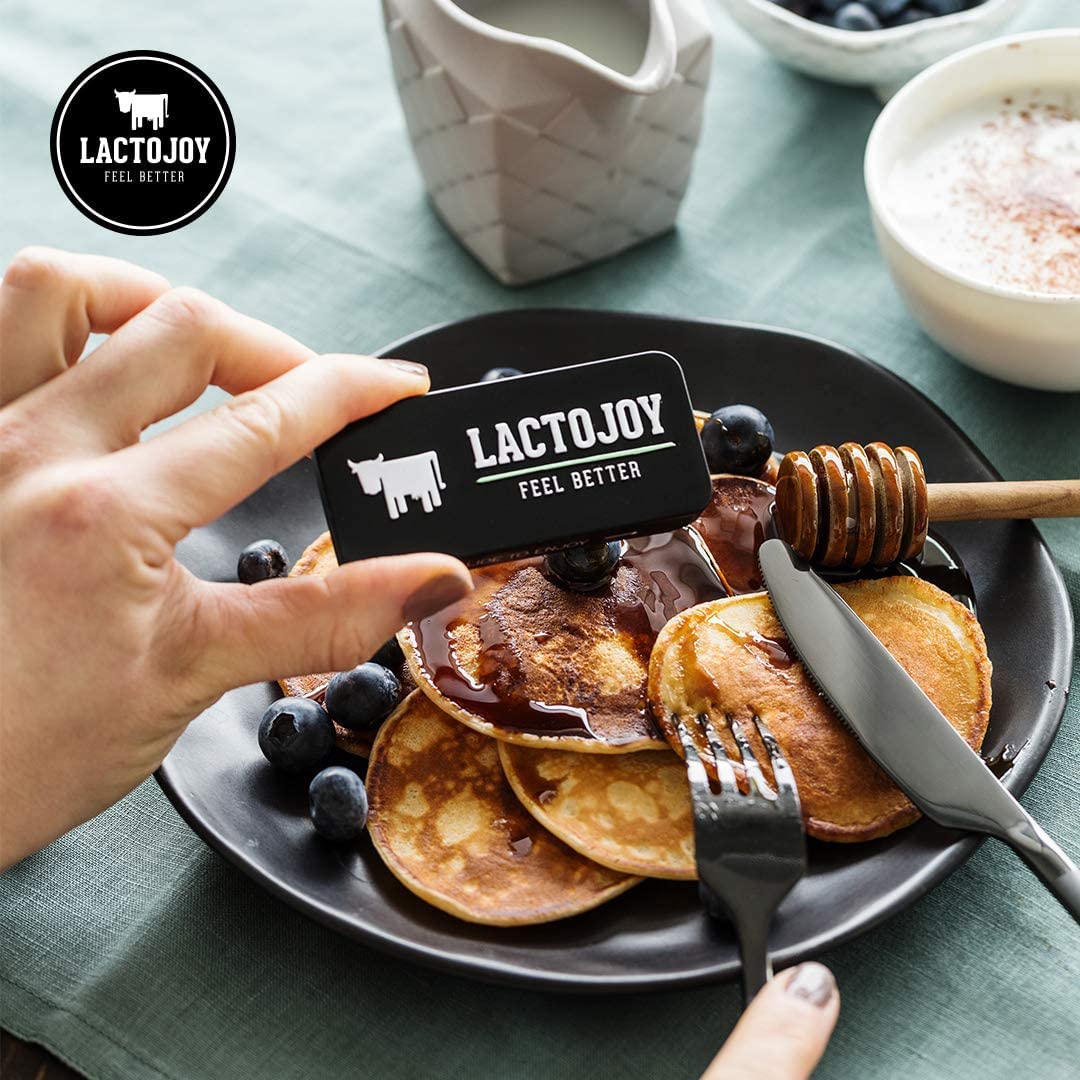 LactoJoy Lactase Pills 14,500 FCC โ 45 Capsules for Lactose Intolerance