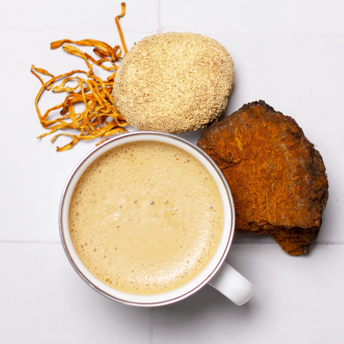 Laird Superfood Organic Performance Mushroom Blend โ Chaga, Cordyceps, Lion's Mane & Maitake (3.17 oz)