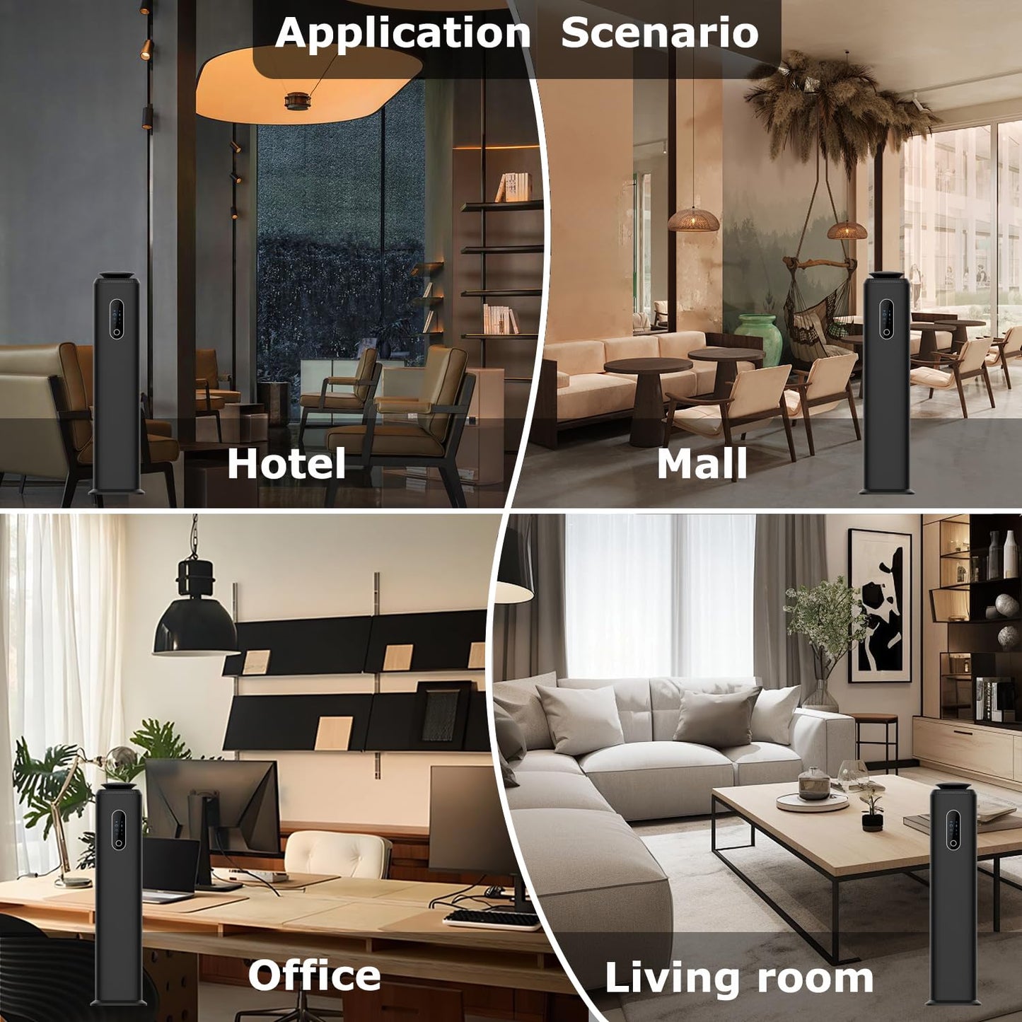 1000ml Tower Hotel Scent Diffuser with WiFi App Control โ Up to 10,000 sq ft