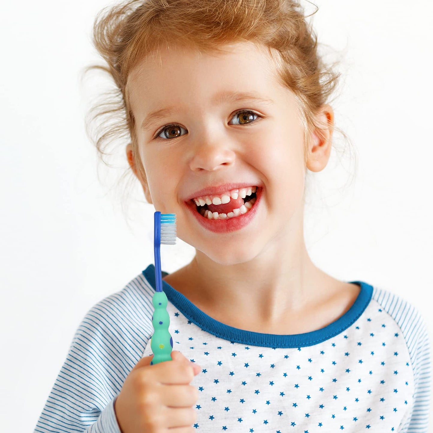 Lauwell 12-Piece Toddler Toothbrush Pack โ Soft Bristles, Covers & Suction Cup