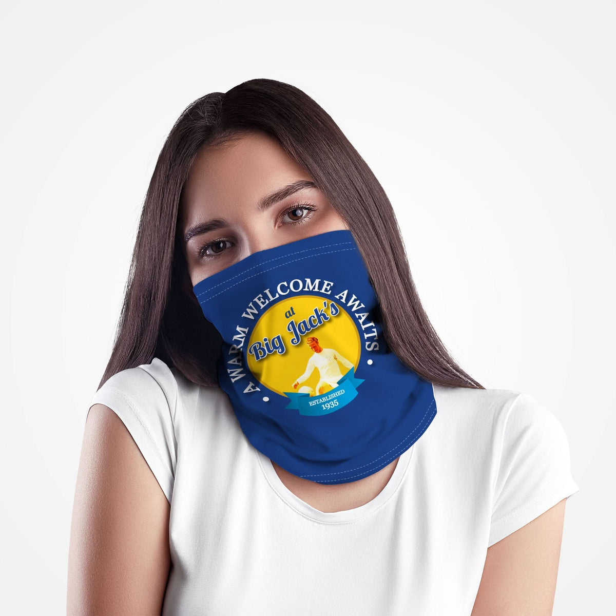 Leeds Big Jack- - Football Legends - Snood