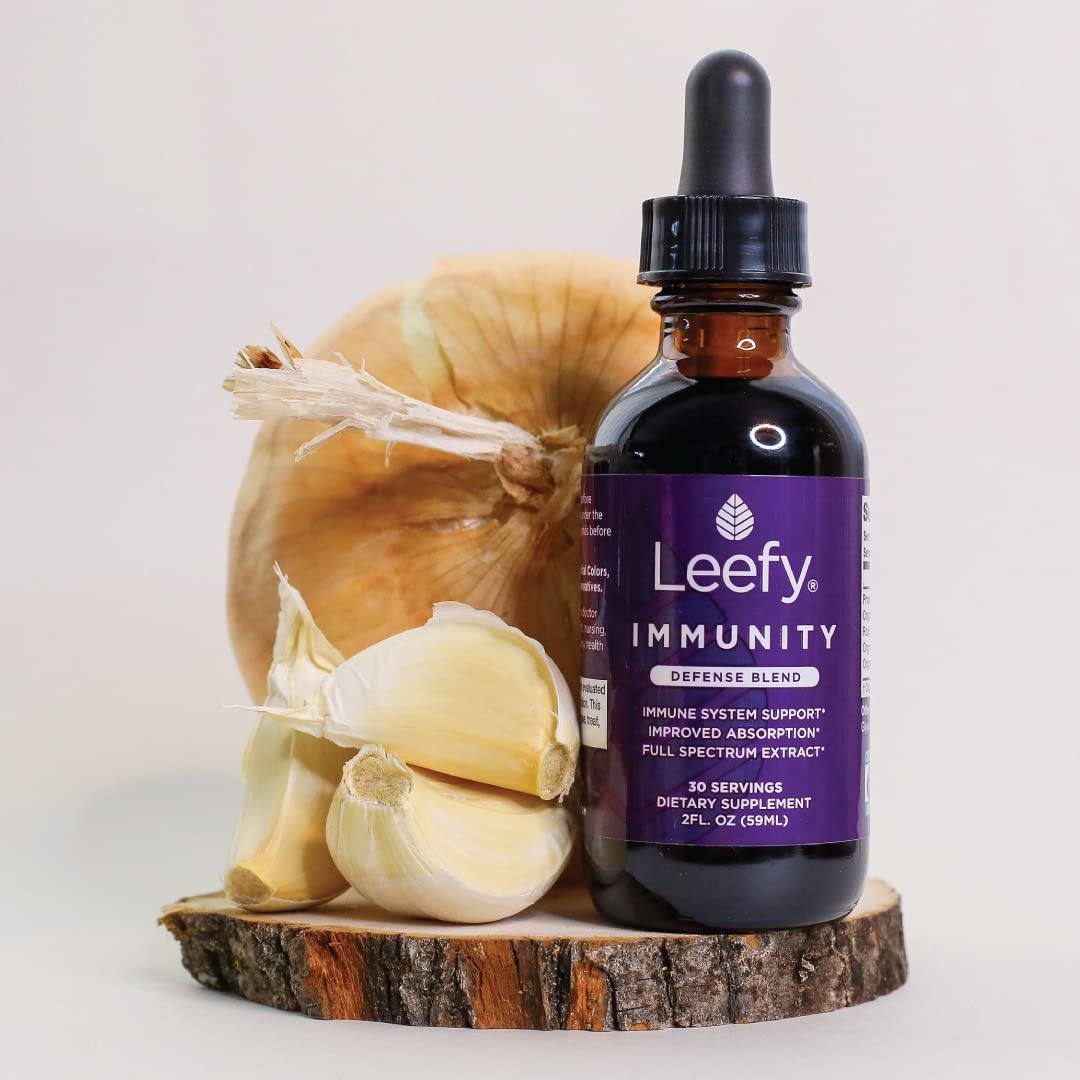 Leefy Organics Immunity Defense Blend โ Organic Immune Support (2 oz)