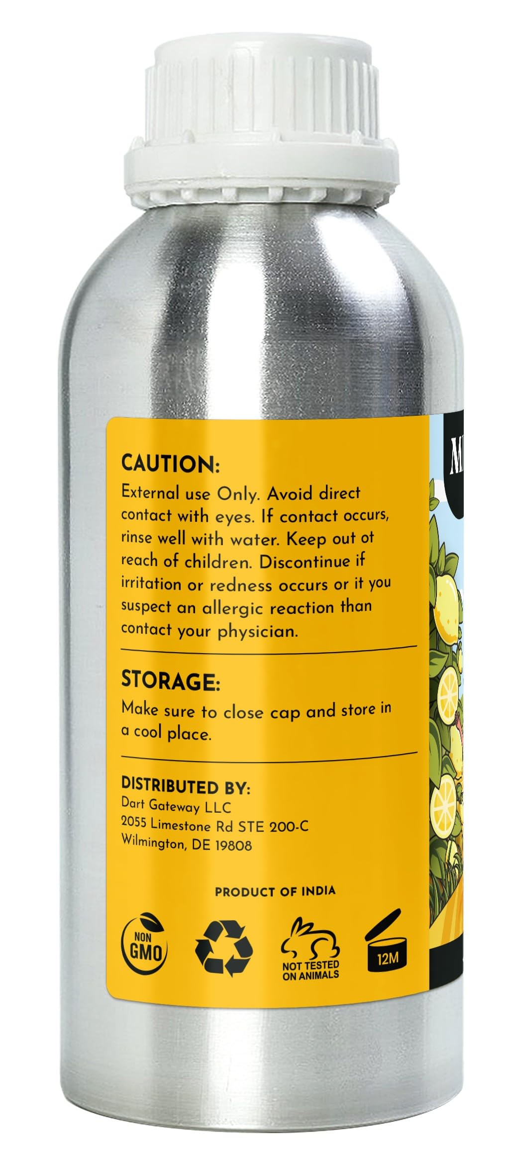 16 oz Lemon Essential Oil โ 100% Pure & Natural | Minamino Blends