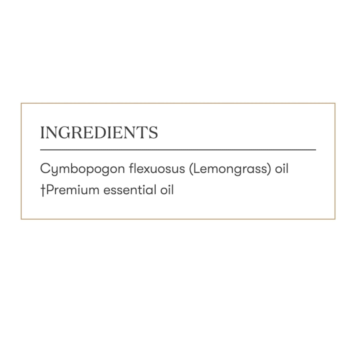 Young Living Lemongrass Essential Oil for Massage and Aromatherapy โ 100% Pure, Premium-Grade, 15 ml
