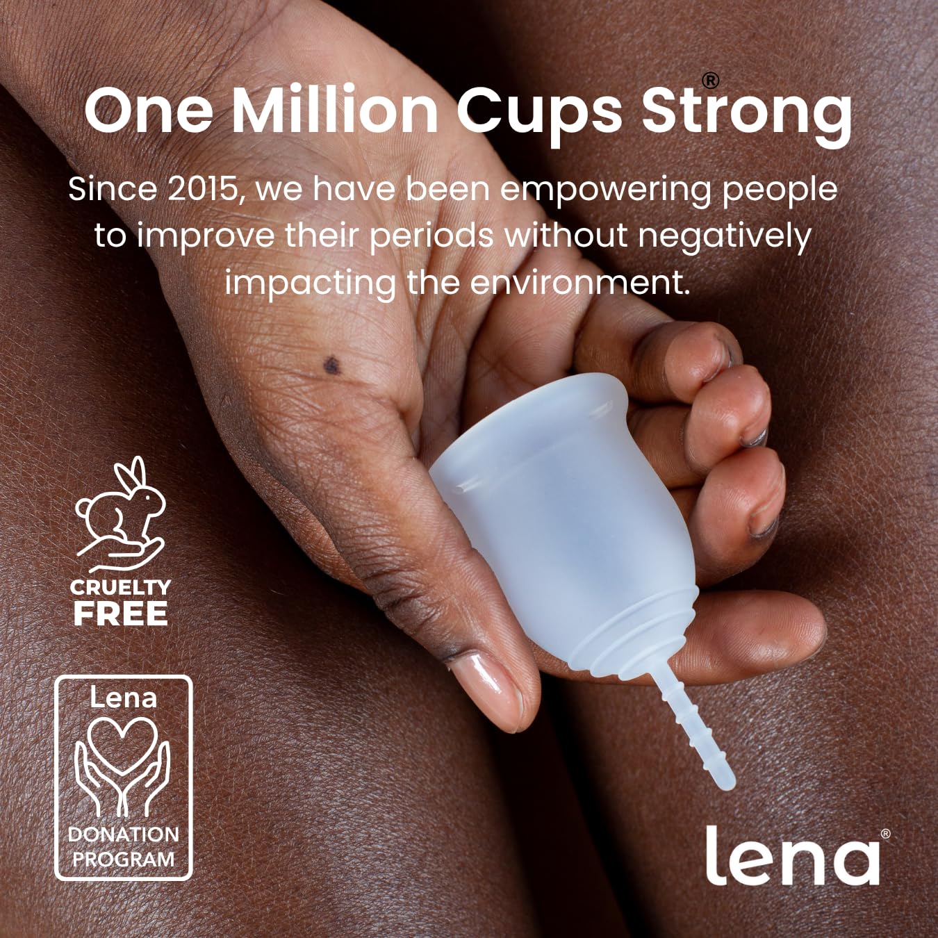 Lena Cup Original Small Turquoise โ Reusable Silicone Menstrual Cup for Regular Flow, 12-Hour Leak-Free