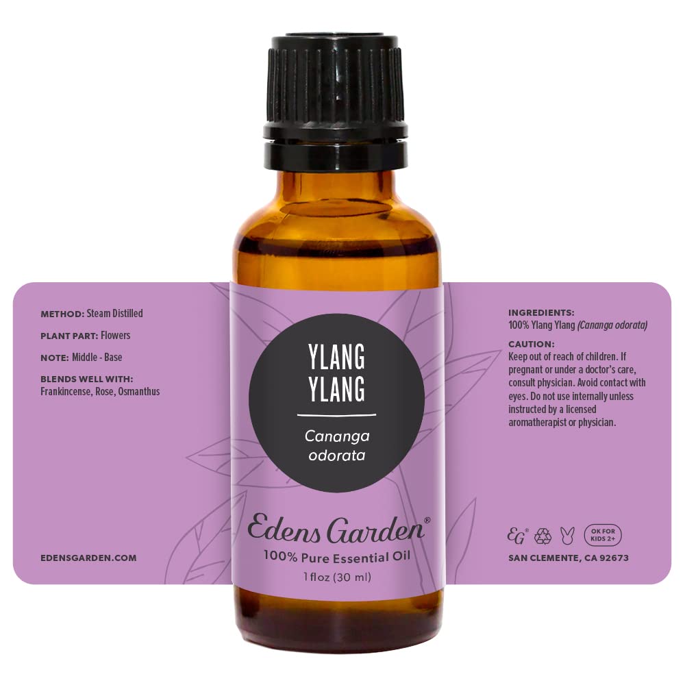 Edens Garden Ylang Ylang Essential Oil โ 100% Pure Premium Grade, 30 ml
