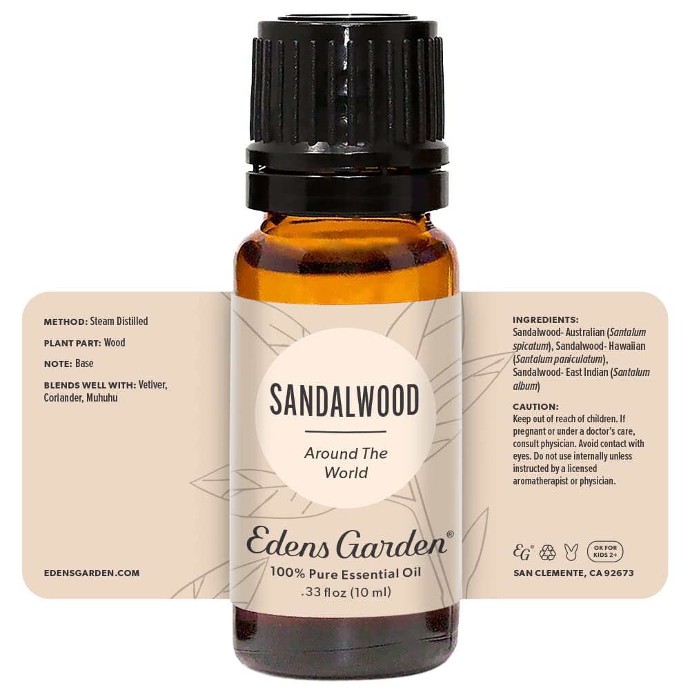 Edens Garden Sandalwood Around The World Essential Oil โ 10 ml, 100% Pure
