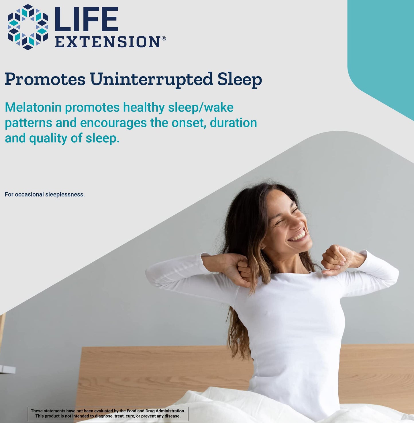 Life Extension Melatonin IR/XR 120 Caps โ Fast & 7-Hour Sleep Support
