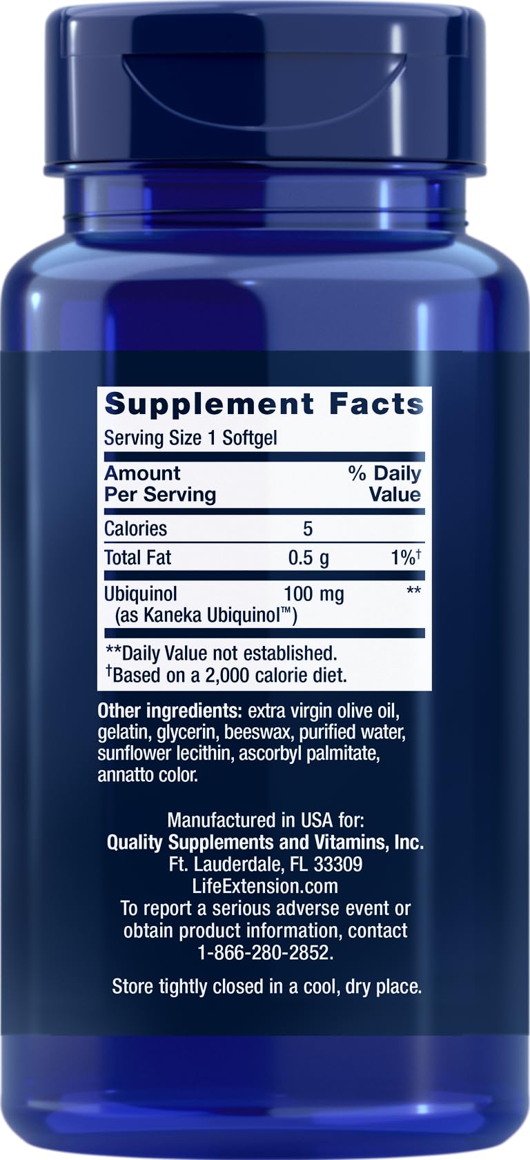 Life Extension Super Ubiquinol CoQ10 100 mg โ 60 softgels (Pack of 2)