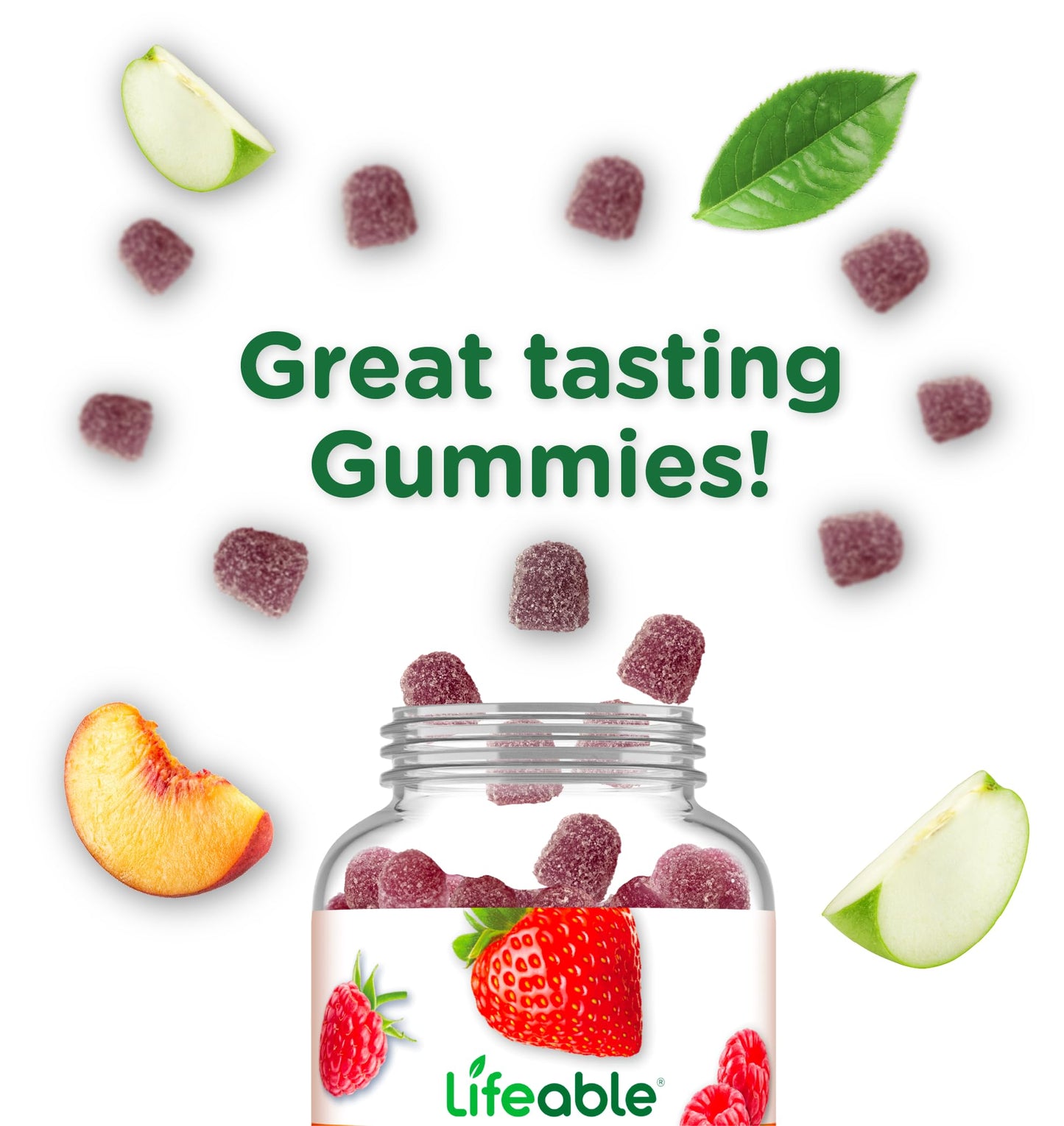 Lifeable Vitamin E Gummies 400 IU โ 90 Gummies | Skin, Eye Health & Immune Support
