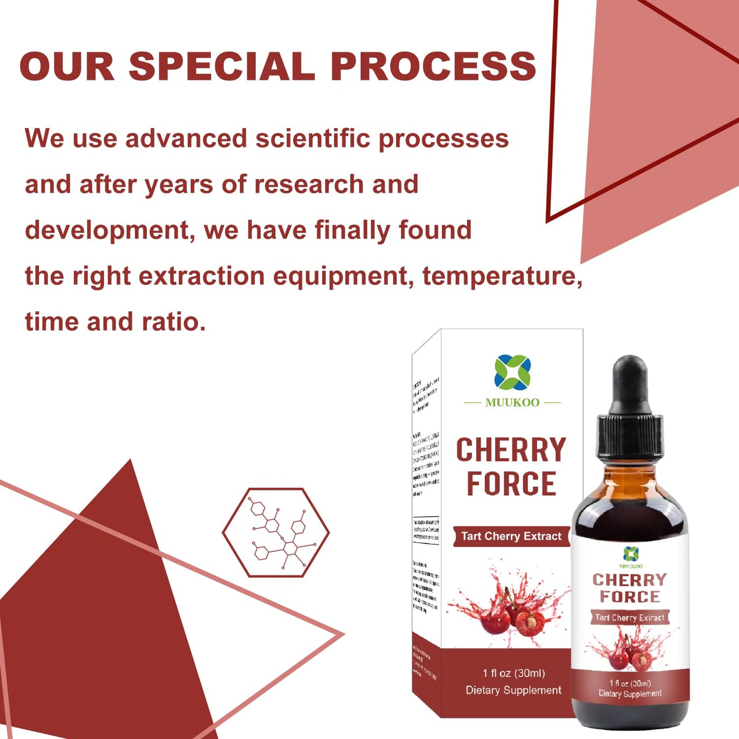 MuuKoo Cherry Force โ Tart Cherry Extract with Phytonutrients