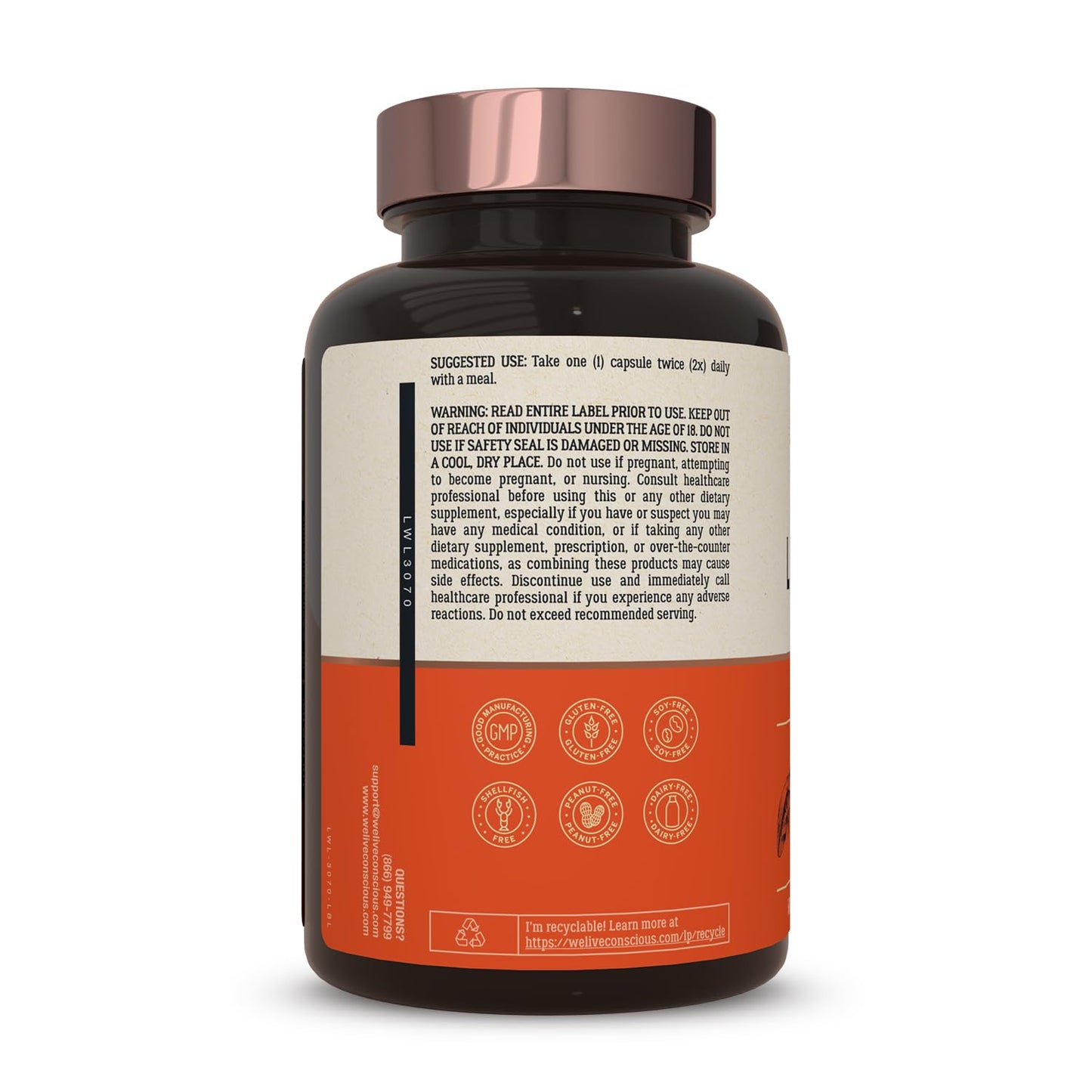 Live Conscious LiverWell: Liver Cleanse, Rejuvenation & Metabolic Support β 2 Pack
