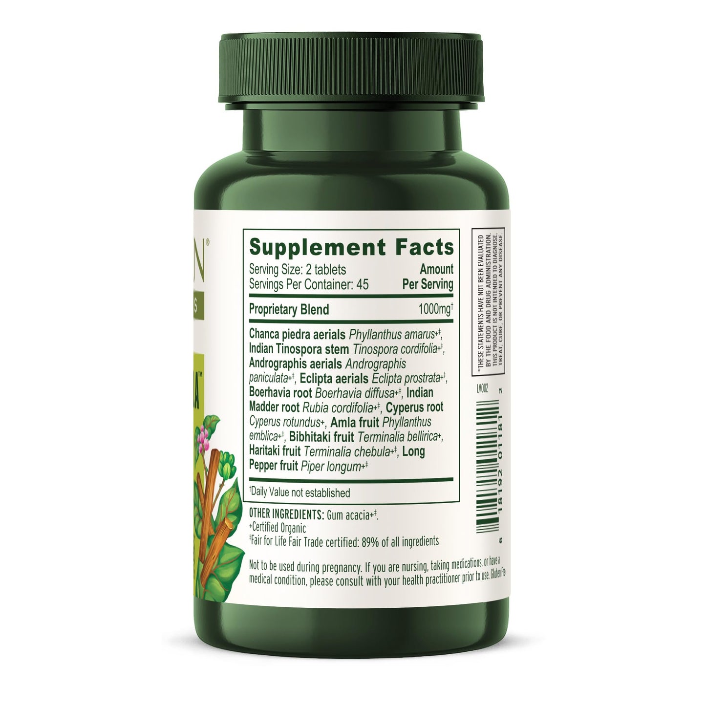 Banyan Botanicals Liver Formula โ USDA Organic, 90 Tablets | Liver Support