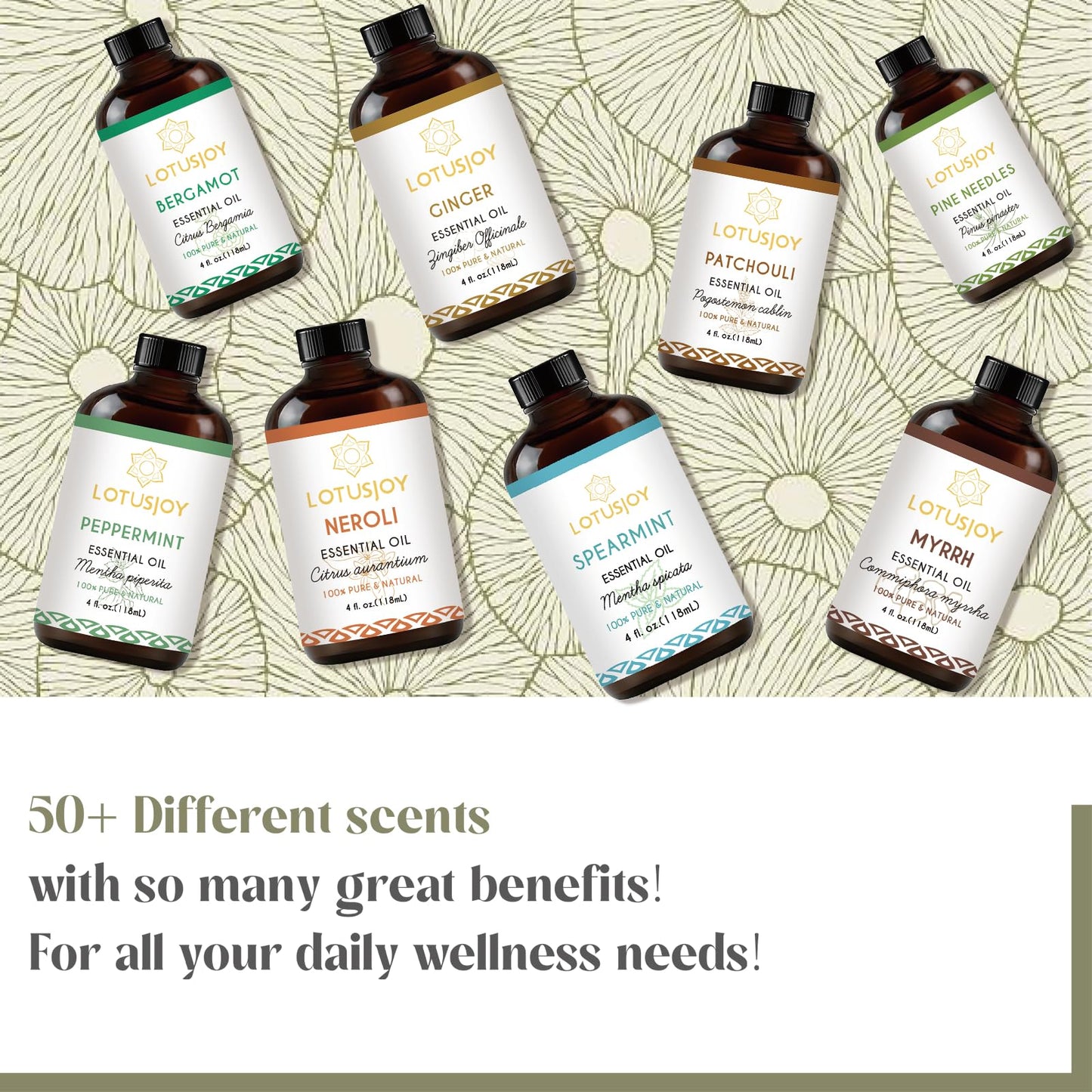 LOTUSJOY Cinnamon Leaf Oil Essential Oil 4 Oz โ Room Spray & Diffuser