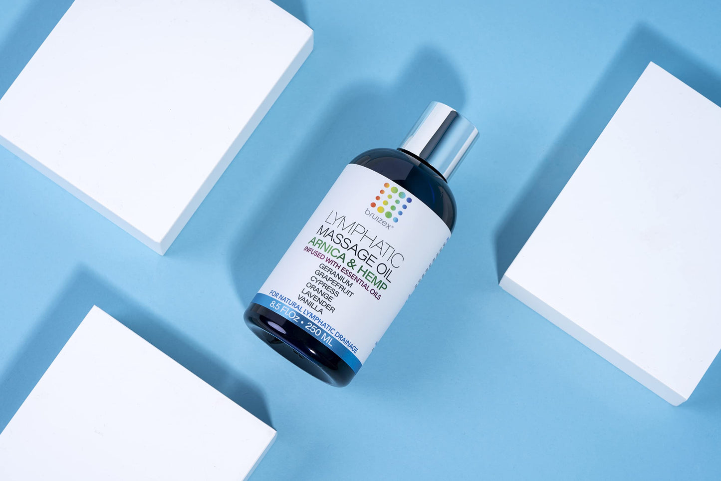 Arnica & Hemp Lymphatic Massage Oil โ 8.5 oz for Post-Surgery Recovery & Detox
