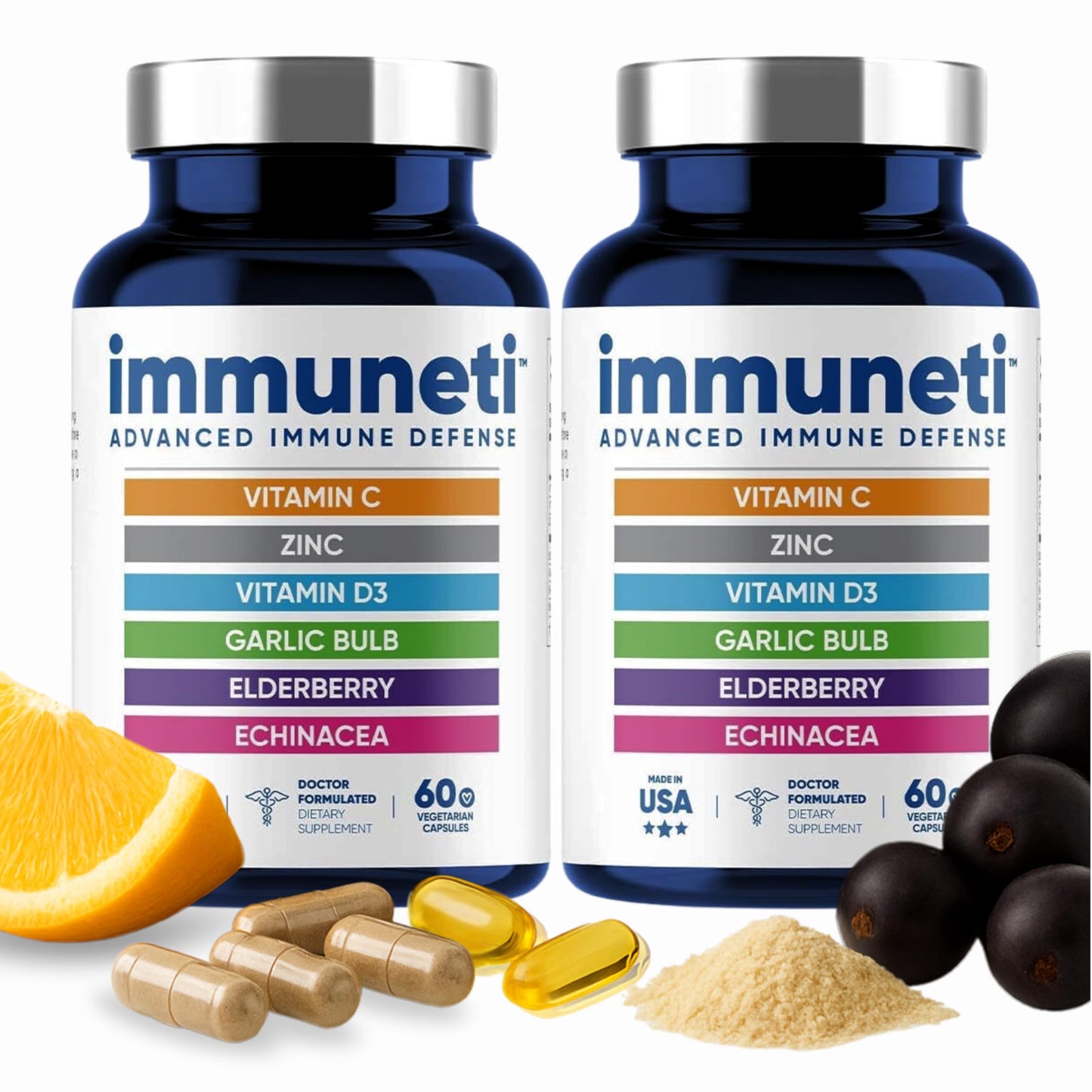Advanced Immune Support 6-in-1 Pack (2) โ Doctor-Formulated, Made in USA