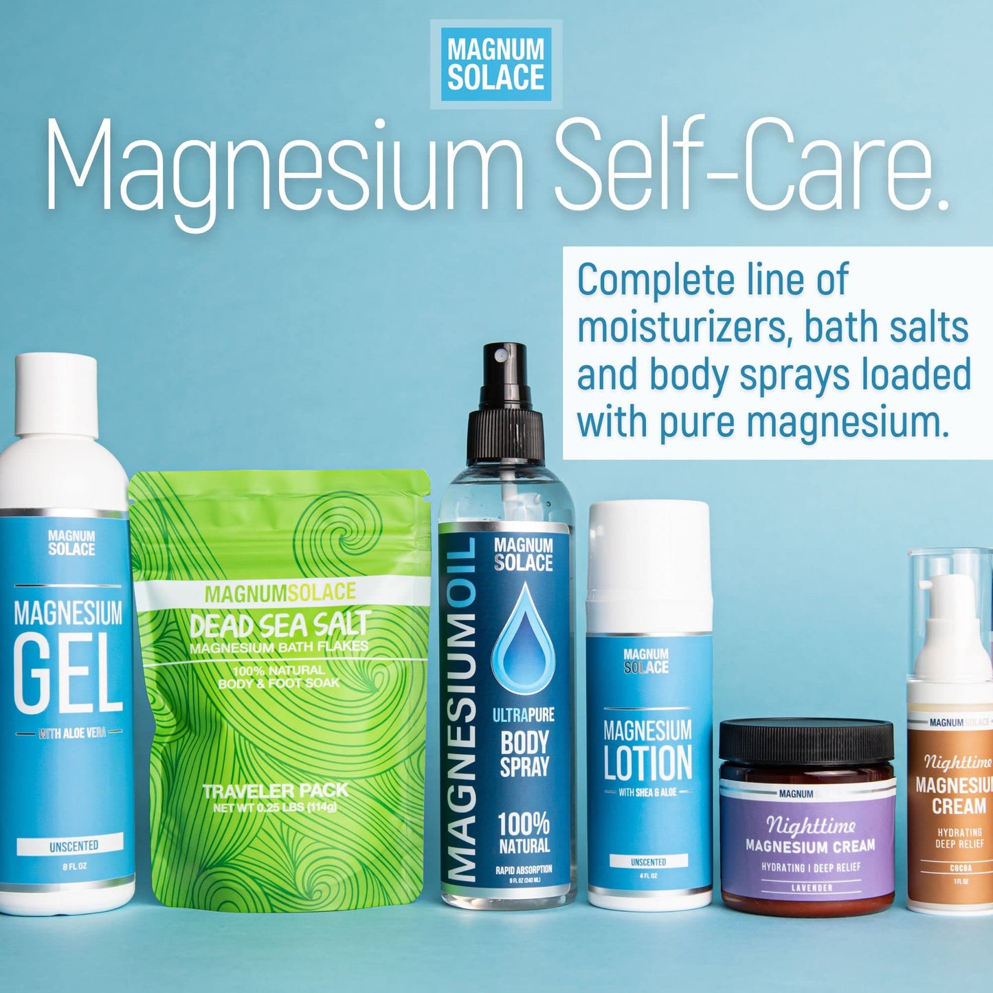 Magnesium Lotion โ Super Concentrated with Aloe & Shea (Made in USA, Hibiscus)
