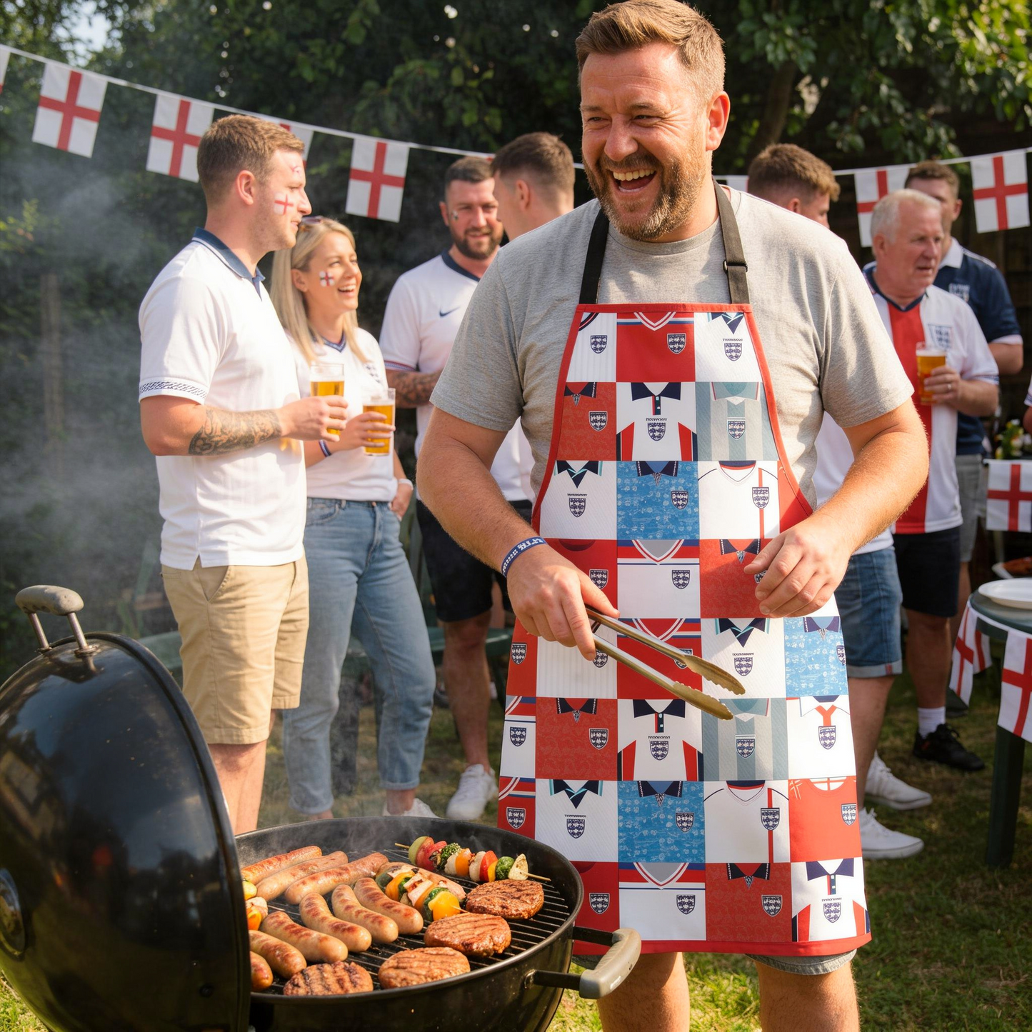 England - Kit Montage - Water-Resistant Adults Apron