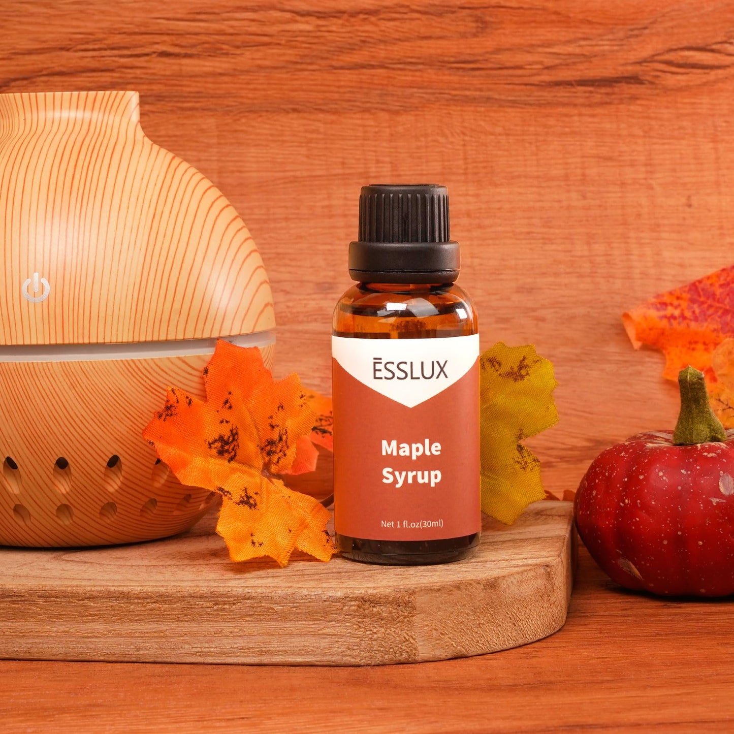 Maple Syrup Fragrance Oil 30ml โ ESSLUX Aromatherapy Scent for Diffusers, Candles & Soaps