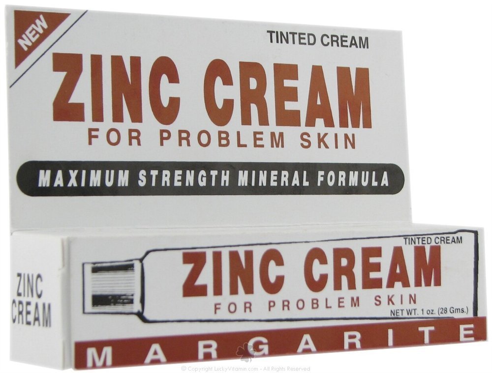 Margarite Cosmetics Zinc Cream 1 oz – Pack of 3