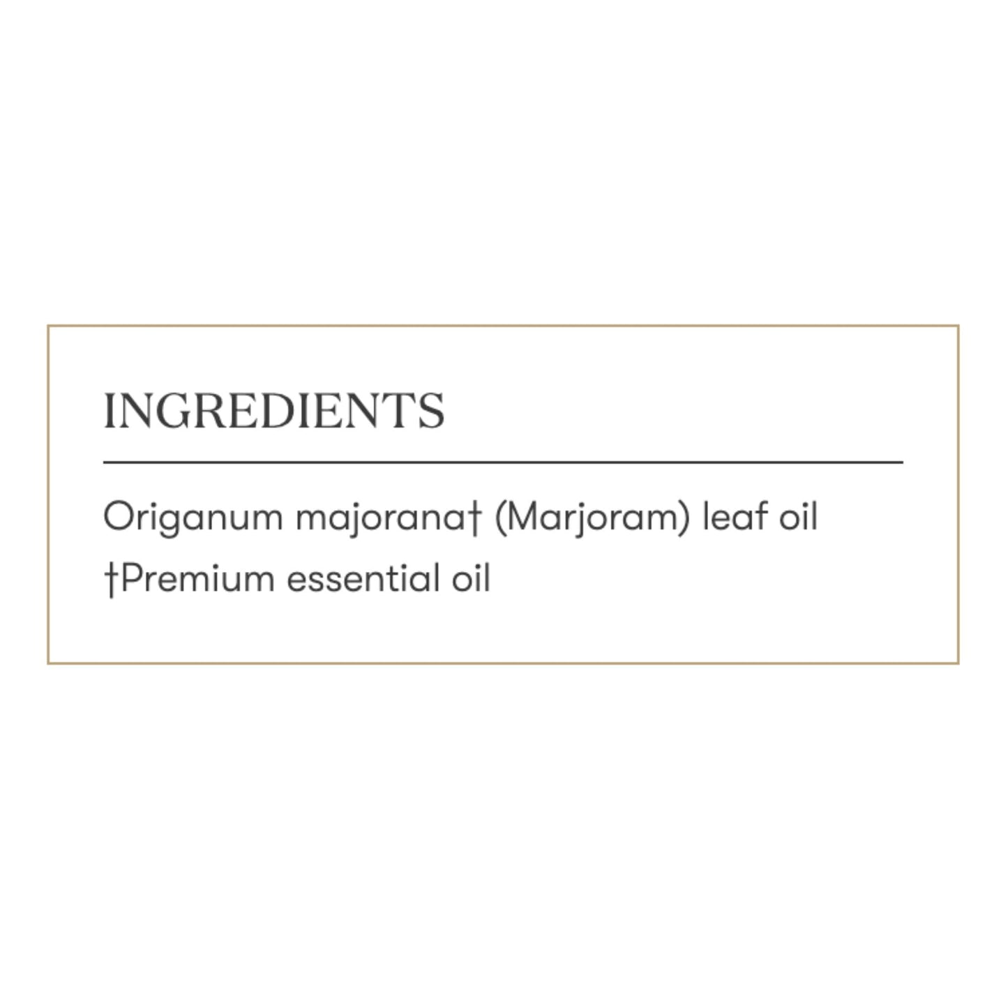 Young Living Marjoram Essential Oil 5 ml | Soothing Muscle Relief & Relaxation
