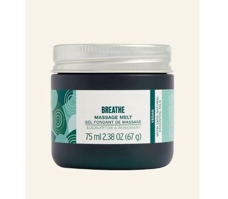 Massage Melt Breathe โ Eucalyptus & Rosemary, 75ml, 2,38 Fl.OZ