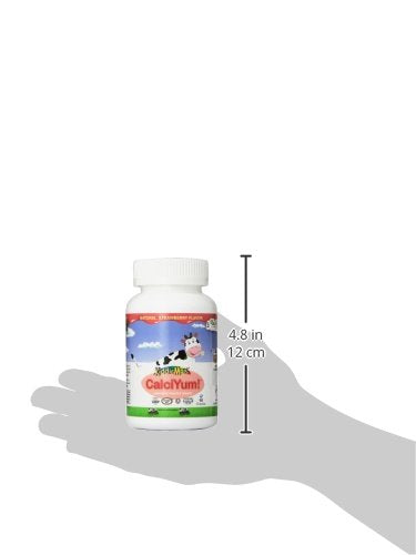 Maxi Health KiddieMax CalciYum! Strawberry โ Kids Calcium with Vitamin D3