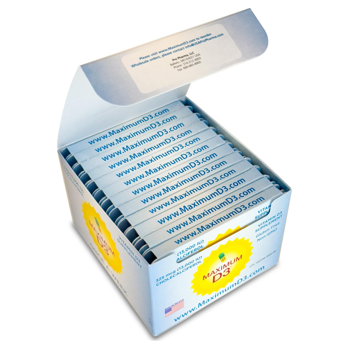 Maximum D3 13,000 IU Box โ 60 Capsules (60-Week Supply) | Vitamin D3