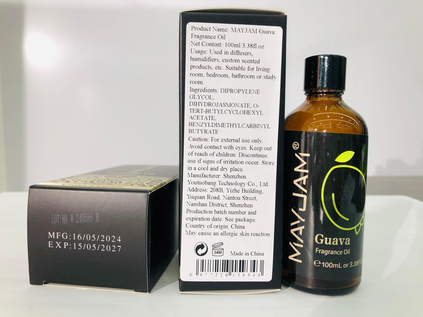 MAYJAM Pear Fragrance Oil 100ml โ Diffuser & DIY Soap, Candle Making