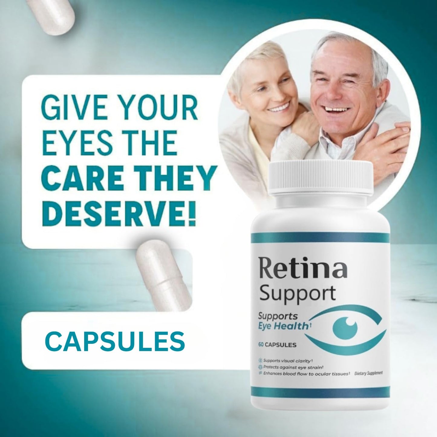 M B RetinaSupport Capsules (Pack 2) โ 20/20 Vitamins, 120 Capsules