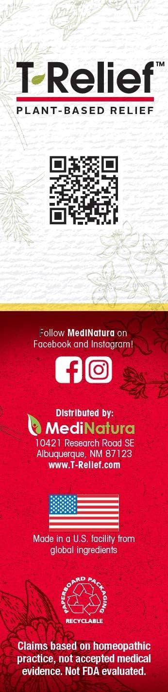 MediNatura T-Relief Extra Strength Arnica Cream โ Whole-Body Comfort (3 oz)