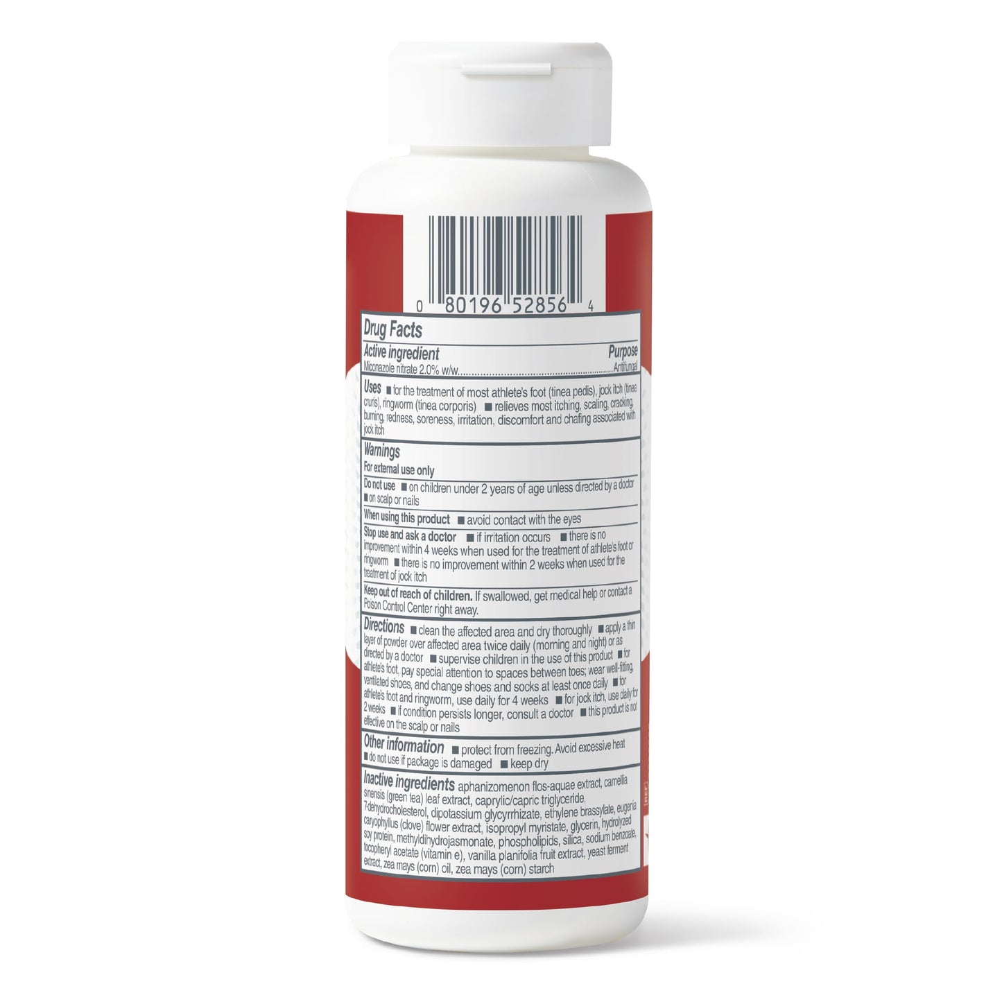 Medline Remedy Clinical Antifungal Powder β 2% Miconazole, Vanilla Scent, Talc-Free (3 oz)