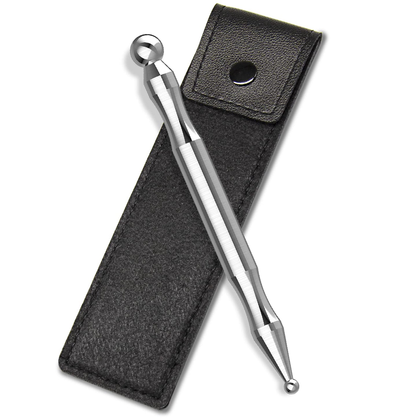 Melonsun Manual Acupuncture Pen โ Stainless Steel Acupressure Tool for Full-Body Pain Relief & TMJ Relief