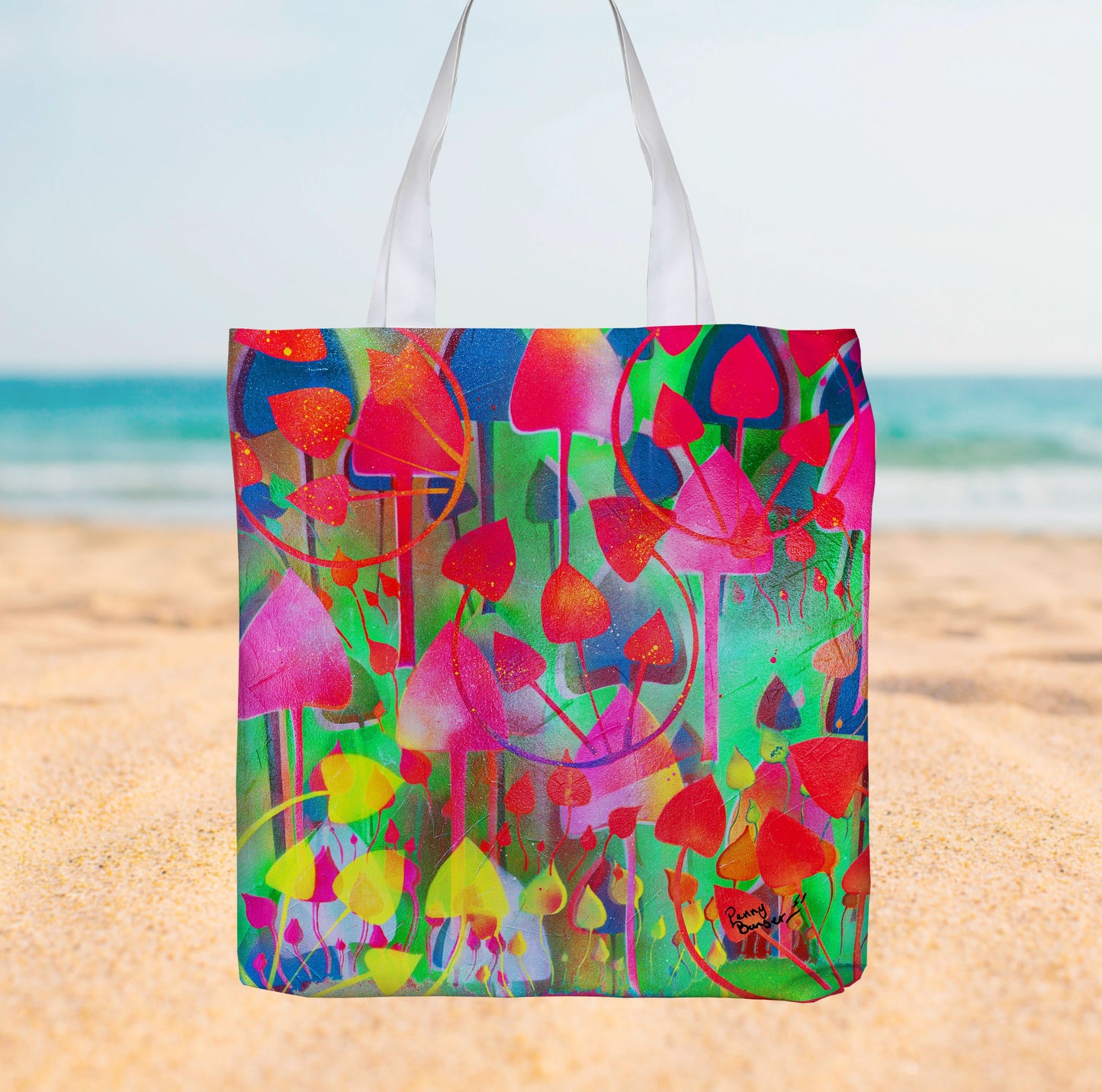Penny Banger Mushrooms Tote bag