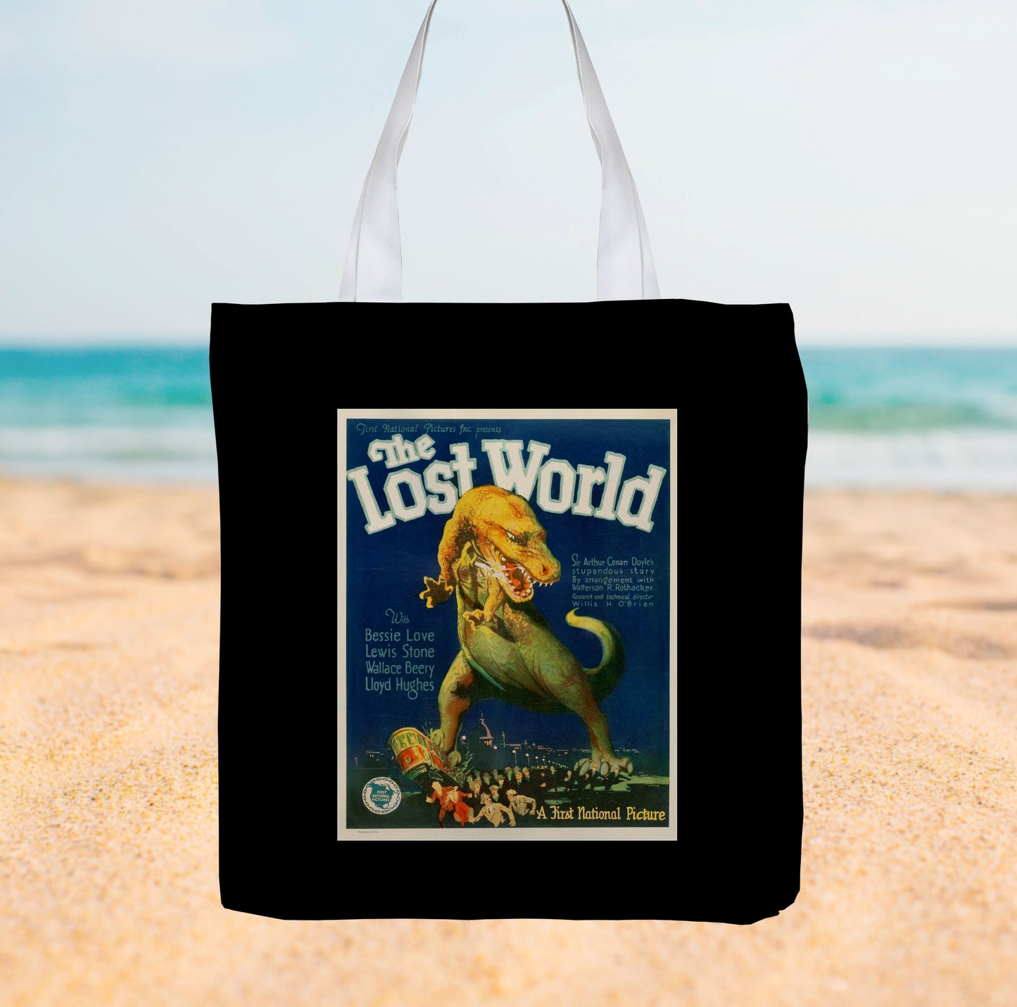 The Lost World Vintage Movie Poster - Canvas Tote bag