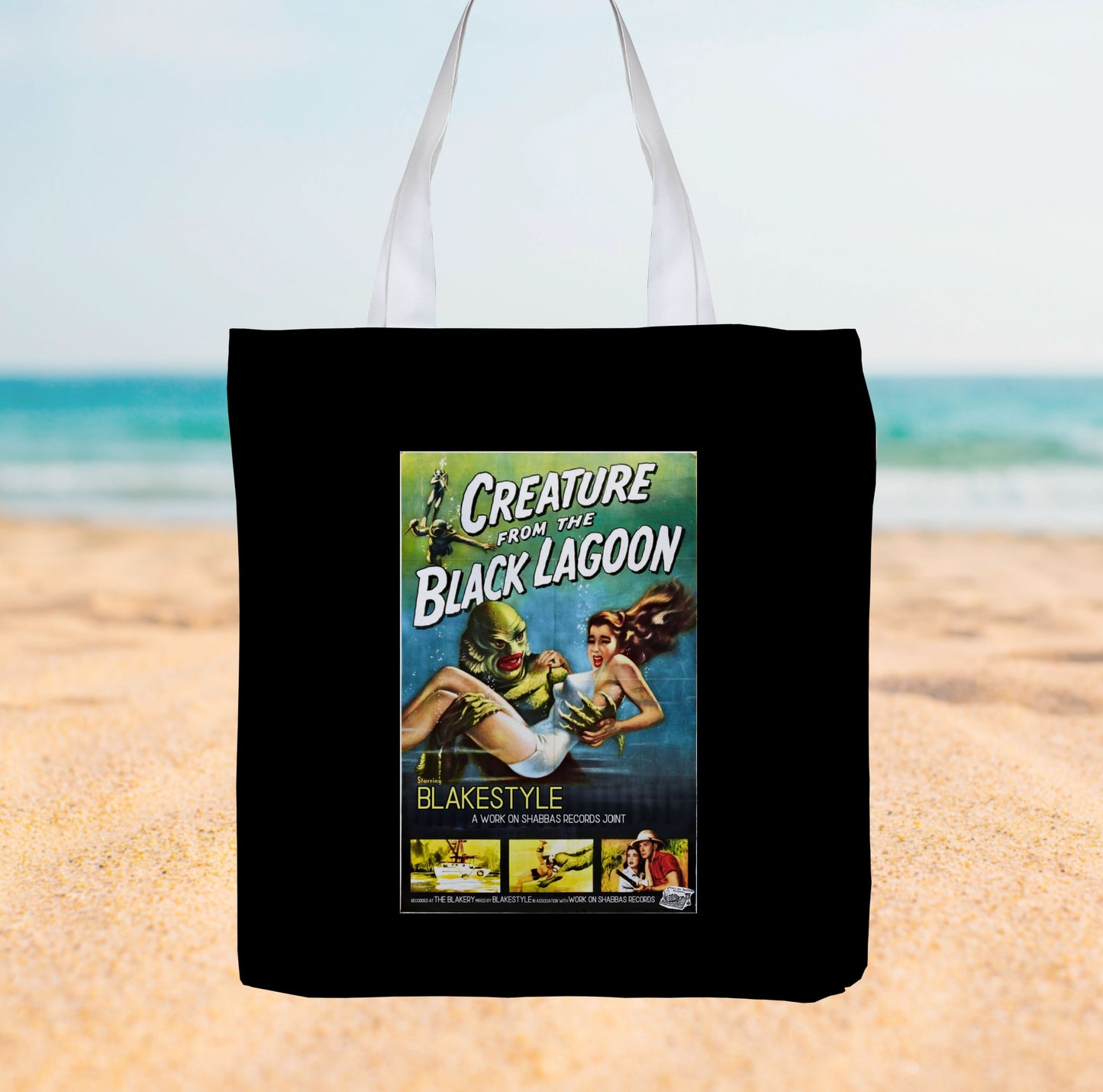 Creature from the Black Lagoon Vintage Movie Poster - Canvas Tote bag