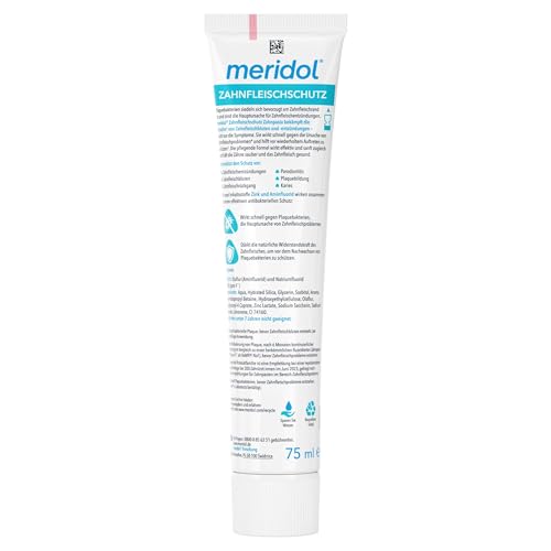 Meridol Toothpaste Double Pack (2x75ml) โ 150 ml | Gum Care & Decay Protection