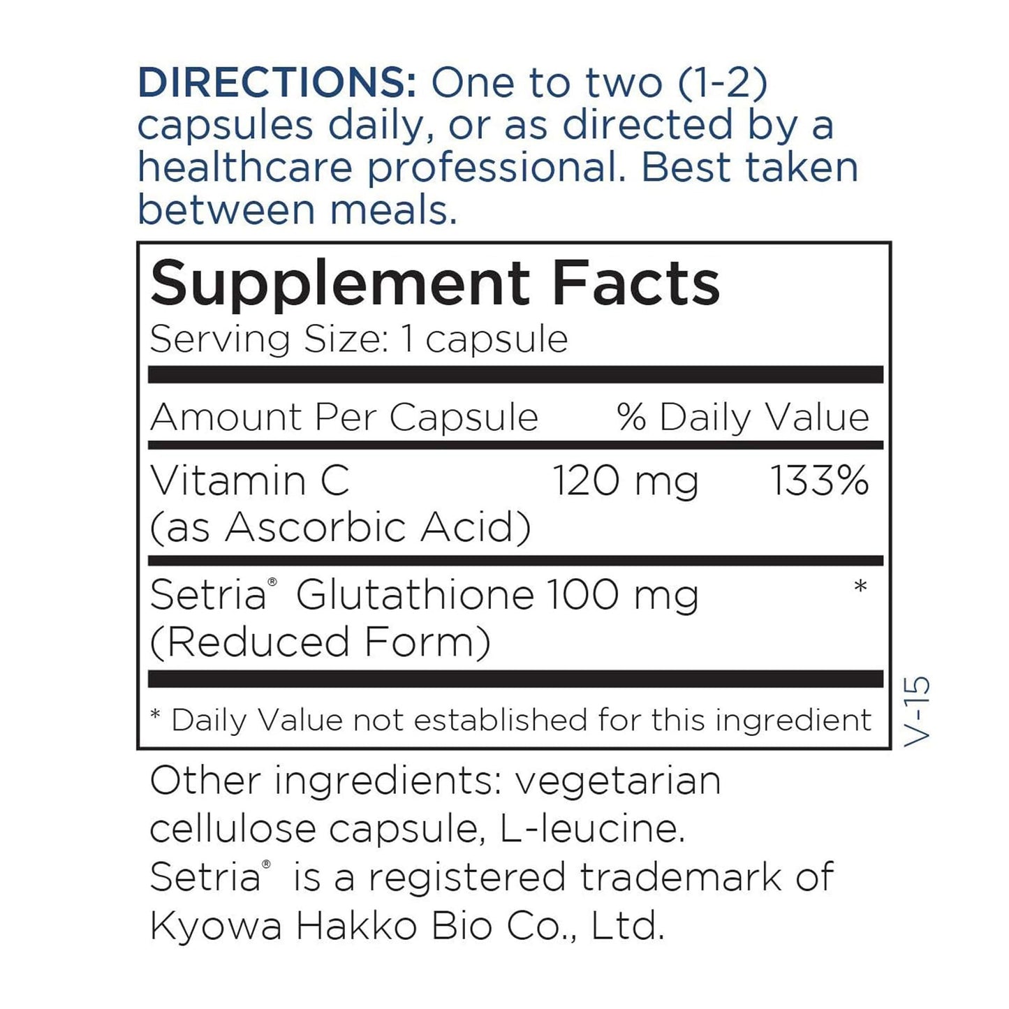 Metabolic Maintenance L-Glutathione 100mg โ Antioxidant & Immune/Liver Support (60 Caps)