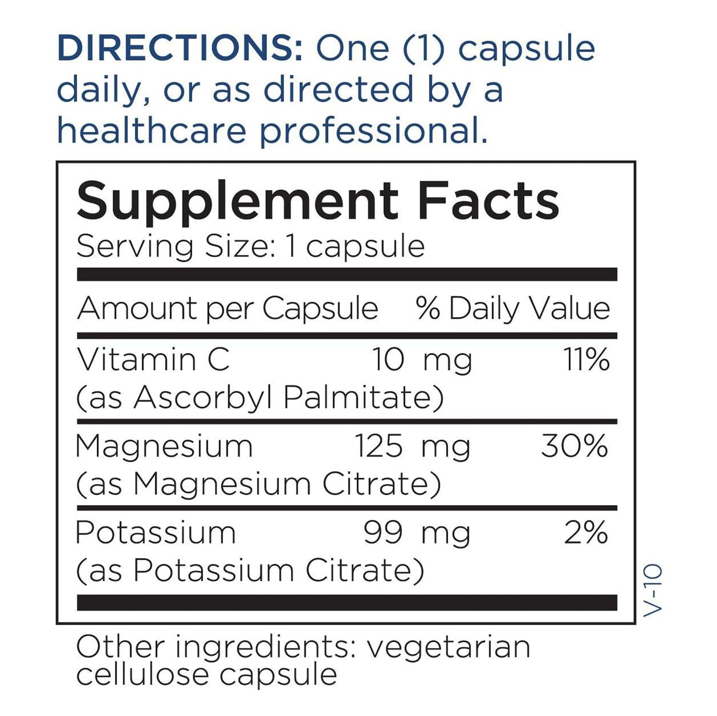 Metabolic Maintenance Potassium Magnesium Citrate โ Highly Bioavailable Mineral Supplement | Supports Heart, Nerve & Muscle Health | 240 Capsules