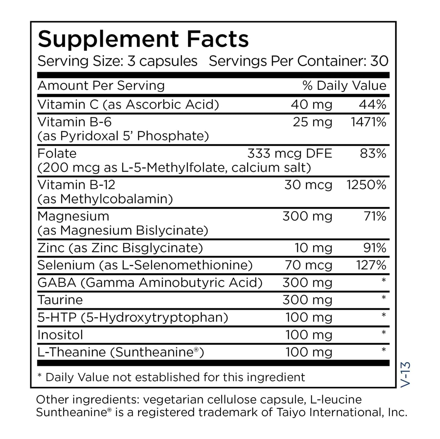Metabolic Maintenance MetaCalm โ GABA L-Theanine Calm & Sleep Support (90 Capsules)