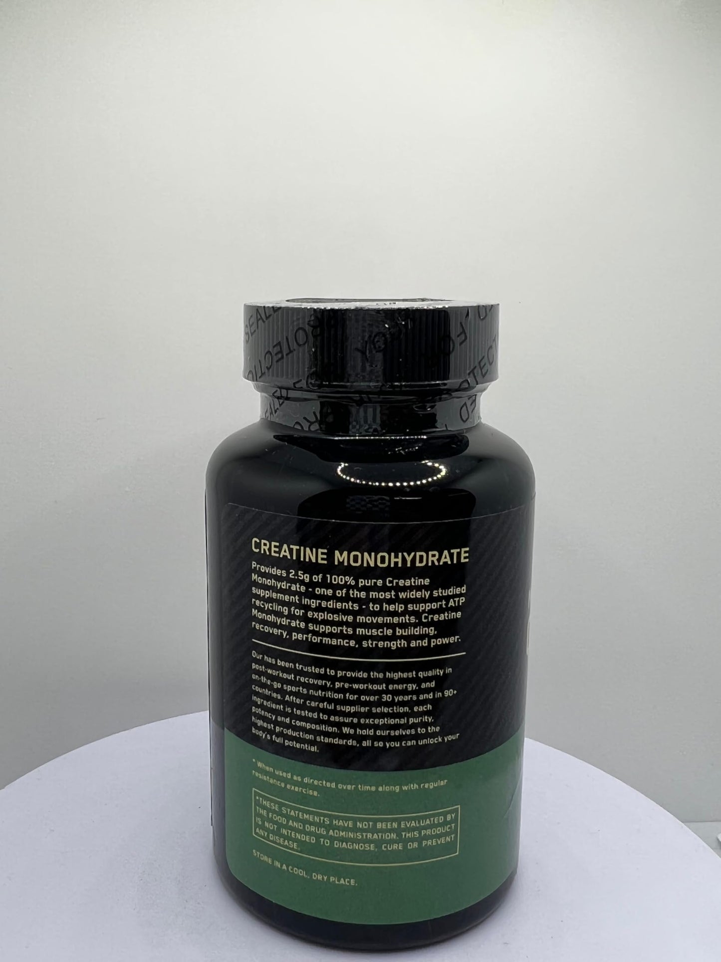 Micronized Creatine Monohydrate Capsules โ 2.5g, 60 Count for Muscle Building