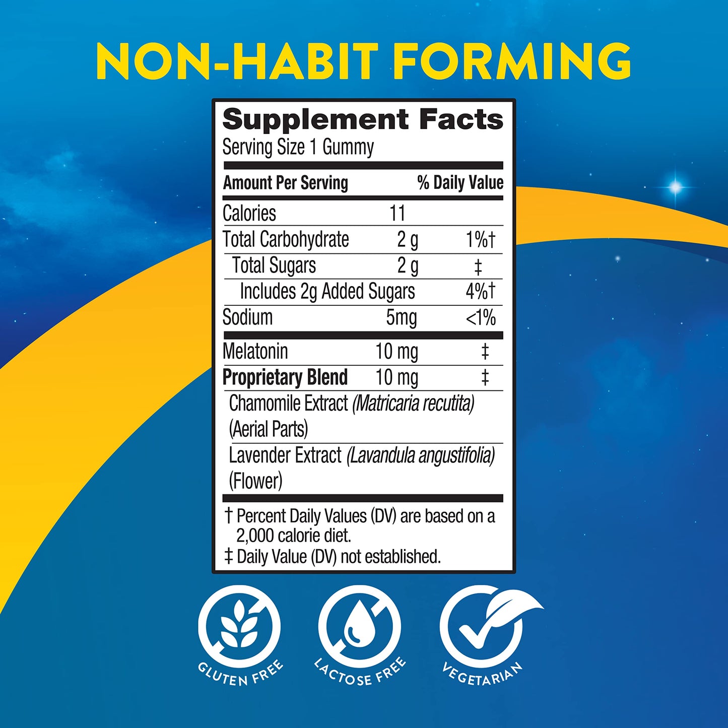 MidNite Deep Sleep Extra Strength 10 mg Melatonin Gummies โ Drug-Free Sleep Aid for Adults (36 Gummies)